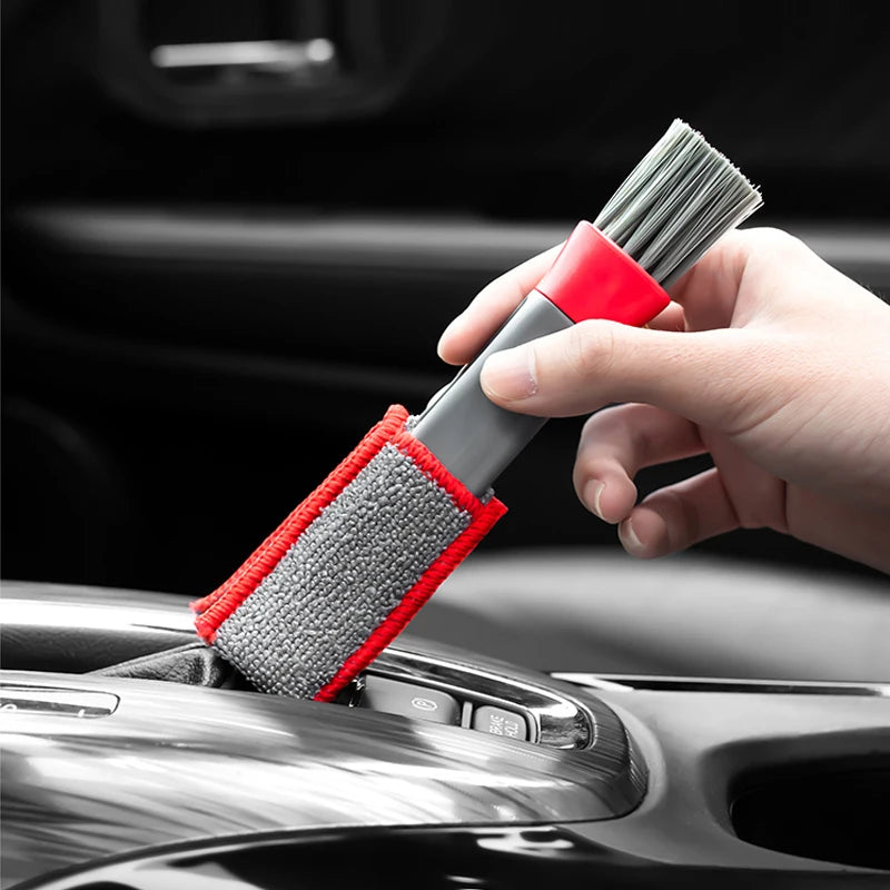 Multi-Purpose Car Cleaning Brush – Air Vent & Interior Dust Cleaner