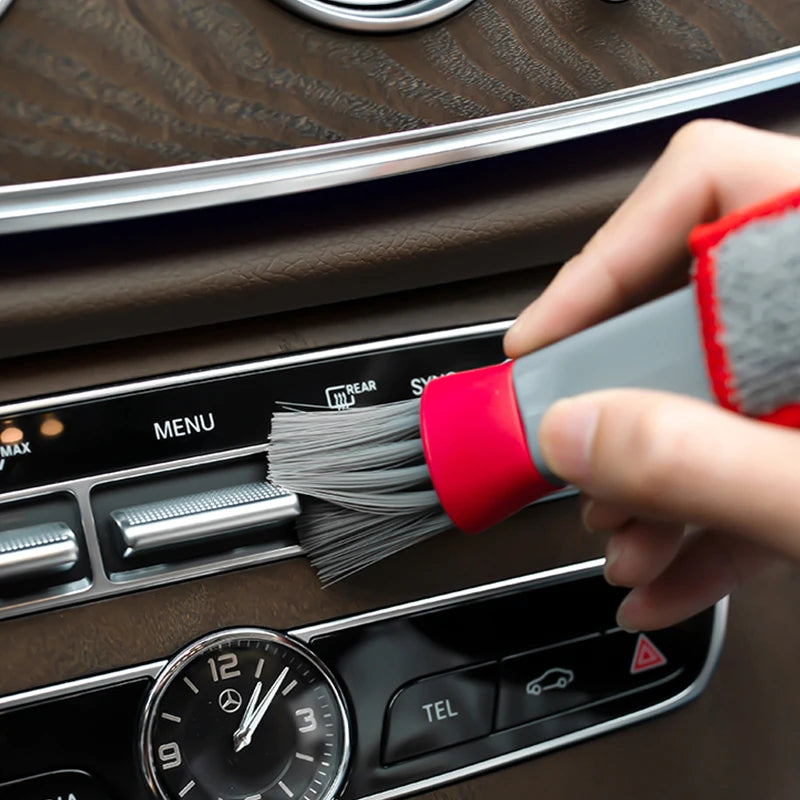 Multi-Purpose Car Cleaning Brush – Air Vent & Interior Dust Cleaner