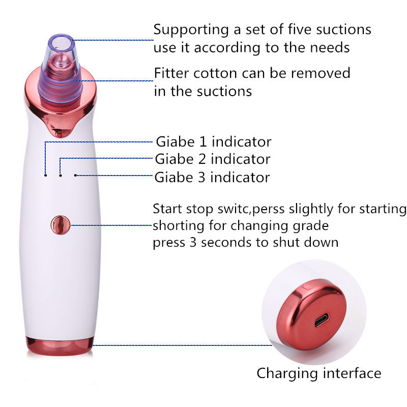 Pore-Cleaning Vacuum – Clear Skin in Minutes